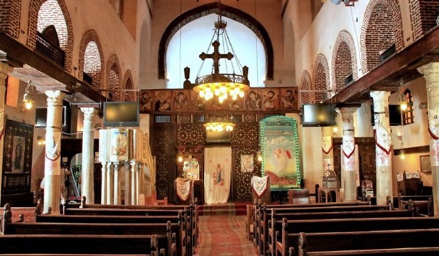 Saint Barbara Church in Coptic Cairo