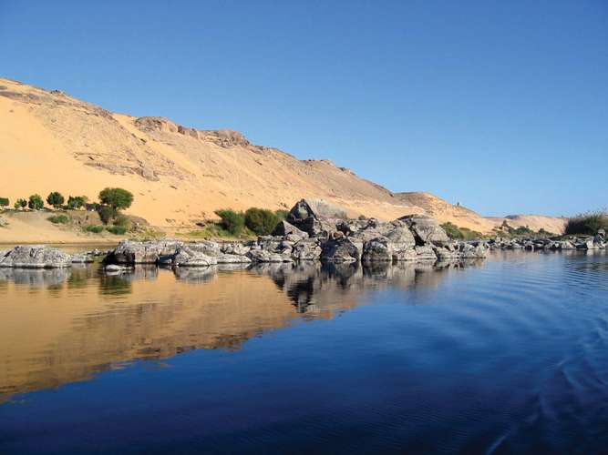 The Nile River in Egypt