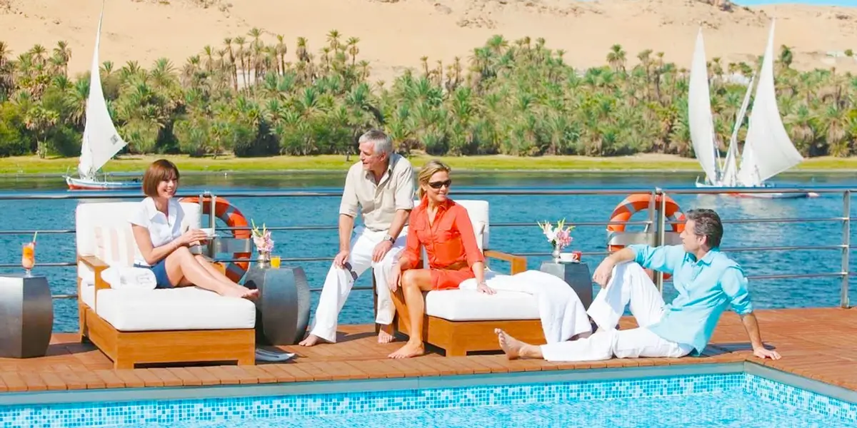 Nile cruises for seniors citizen over 50s & 60s