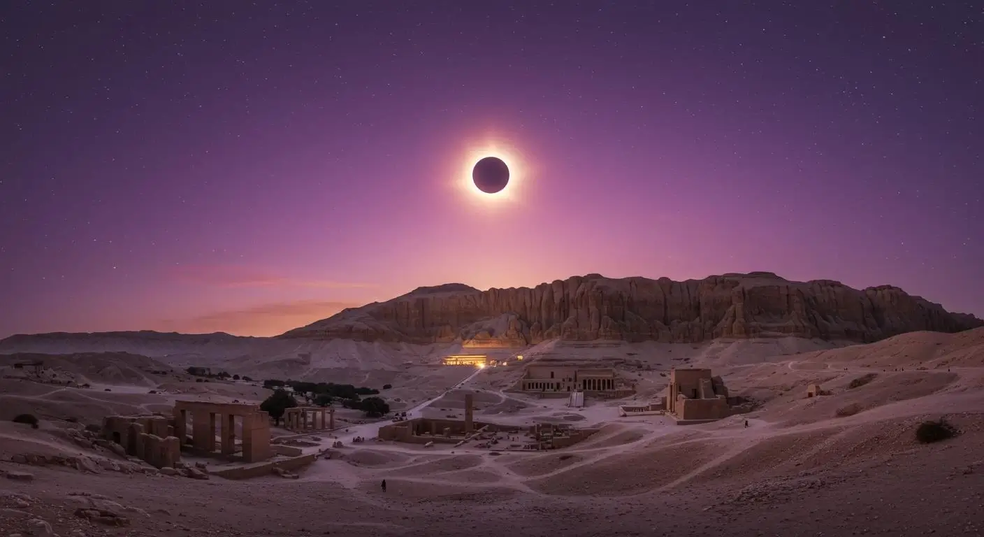 7 days, 6 Night Egypt Solar Eclipse Tour 2027 to Cairo, Luxor and Aswan
