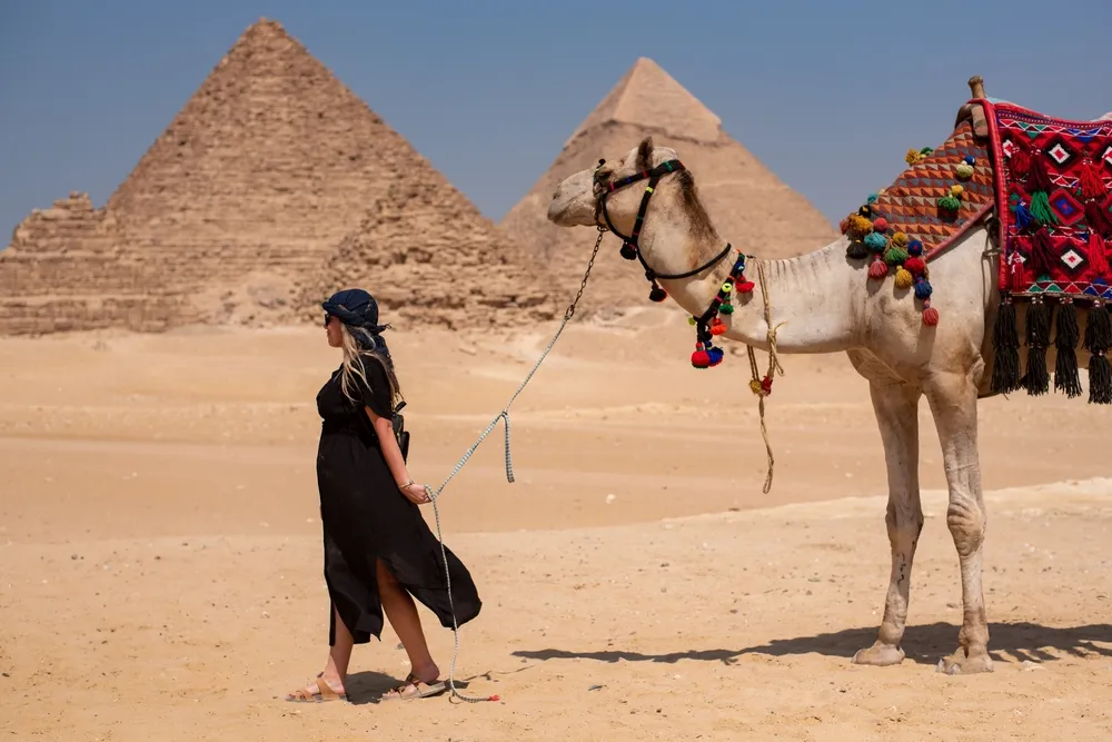 Giza Pyramids and Camel Ride Tour from Cairo